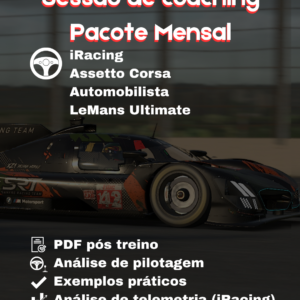 Sessão Coaching de 1h Pacote Mensal